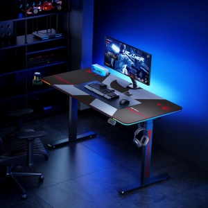 Birou electric Serioux Carbon Pro, reglabil pe inălțime, Orientare Cadru: Rectangular, Greutate maxima: 60 kg, Interval de inălțime: 730~ 1210 mm, Segmente coloană: coloană în două Etape, Dimensiune coloană: 40x70 mm, 45x75 mm, Număr picioare: doua, - Img 11