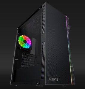 Carcasa AQYRIS ELECTRA Mid Tower ARGB NEGRU - Img 2