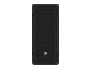 Carcasa FURY SHOBO SH4 RGB Mid Tower NEGRU, Tempered Glass, Sloturi Expansiune 7, Drive Bays: 2x3.5" 2x2.5", Ventilatoare Suportate: 8 (spate: 1x120mm, fata: 3x120mm sau 3x140mm, sus: 2x120mm sau 1x140mm, jos: 2x120mm), Ventilatoare Incluse: 1 (1x120mm),
