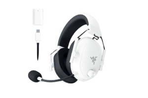 Casti Razer Blackshark V2 HyperSpeed cu fir, frecventa 12 Hz – 28 kHz, sensibilitate 100 dB, izolare fonica pasiva, frecventa de raspuns microfon: 100 Hz – 10 kHz, autonomie baterie pana la 70 ore, interfata jack 3.5 mm, alb - Img 9