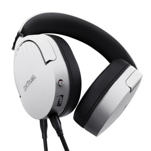 Casti Trust cu fir GXT 489W Fayzo, material ABS, lungime cablu detasabil 120cm, conector 3.5mm, frecventa raspuns 20 Hz, 20.000 Hz, senzivitate 100 dB, sunet stereo, microfon omnidirectional, senzor electret, alb - Img 5