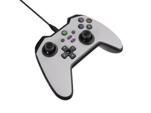 Controller cu fir Genesis Mangan 300, tip Analog/Digital, interfata USB, numar butoane 19, lungime cablu 200 cm, compatibilitate PC, ROG Ally, Nintendo Switch, Steam Deck, alb - Img 3