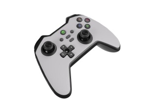 Controller wireless Genesis Mangan 400, tip Analog/Digital, interfata USB, bluetooth, numar butoane 19, lungime cablu 200 cm, acumulator 000 mAh, compatibilitate Android, iOS, MAC, Windows 10,11,7,8, alb - Img 3