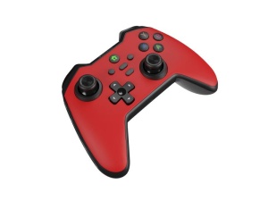 Controller wireless Genesis Mangan 400, tip Analog/Digital, interfata USB, bluetooth, numar butoane 19, lungime cablu 200 cm, acumulator 000 mAh, compatibilitate Android, iOS, MAC, Windows 10,11,7,8, rosu - Img 3