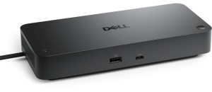 DELL PRO THUNDERBOLT 4SMART DOCK SD25TB4 Connectivity Technology: Wired, Number of Displays Supported: 4, Host PC Management: Intel AMT over Thunderbolt with select Intel vPro PCs, MAC address pass-through, PXE Boot Dock Power Button Sync, Wake-On-LAN,