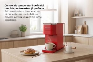 ESPRESSOR CU CAPSULE HEINNER CAFE SUPREME HEMC-DD15RED - Img 6