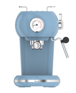ESPRESSOR FRAM FEM-D15RBL, 1100W, 15 BAR, DIE-CAST ALUMINUM BOILER, WATER TANK: 1.2L, 2 CUPS DUAL-STAINLESS STEEL FILTER, HIGH PRESSURE FROTHING FUNCTION, DETACHABLE DRIP TRAY, OVERHEATING PROTECTION, OVERPRESSURE PROTECTION, COLOR: BLUE - Img 2