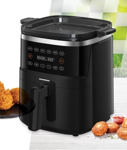 FRITEUZA CU AER CALD SI GRILL HEINNER VastCook HAFG-B5BK2600 - Img 6