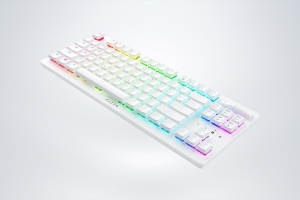 KB RAZER DEATHSTALKER V2 PRO TKL (RED SWITCH) - WHITE - US Layout - Img 2