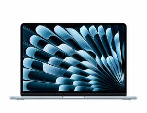 MacBook Air 13.6" Retina/Apple M4 (CPU 10-core, GPU 10-core, Neural Engine16-core)/16GB/512GB - Sky Blue - US KB (2025) 35W USB‑C (Cto fromMC6U4RO/A)