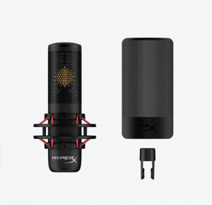 Microfon HP HyperX ProCast, cardioid, USB, Negru - Img 4