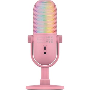 Microfon Razer Seiren V3 Mini Chroma RGB USB, frecventa raspuns 20 Hz - 20000 Hz, sensibilitate 110 dB (THD > 1% at 1 kHz), negru - Img 3