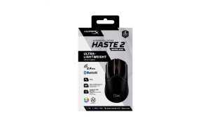 Mouse HP cu fir, HYPERX Pulsefire Haste, Pixart 3327 sensor, DPI pana la 26.000, greutate 254g, Wireless, Black - Img 3