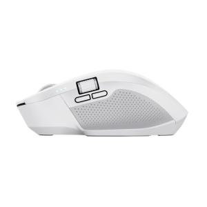 Mouse Trust Ozaa+, wireless RF 2.4GHz, bluetooth, conectivitate USB 1.1, 2.0, 3.0, rezolutie maxima 3200 DPI, alb - Img 4