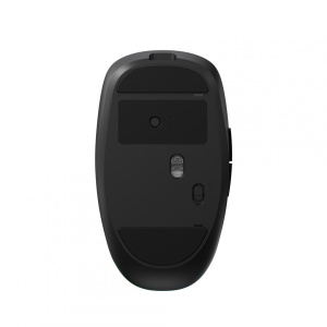 Mouse wireless AirFlow 2.4G+BT cu mod dual, cu receptor dual USB-A +USB-C; LED frontal Mod: 2.4G + Bluetooth Număr cheie: 6 Material: ABS Culoare: Negru complet DPI: 800-1200-1600 Comutator: Clic silențios pentru butonul L-R Interfață: Receptor - Img 6