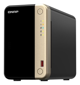 NAS QNAP 264 2-Bay, CPU Intel Celeron N5105/N5095 4-core/4-thread Processor, RAM 8 GB DDR4 (onboard, not expandable), HDD 2 x 2.5"/3.5" SATA 6Gbps + 2 x M.2 2280 PCIe Gen 3 x1 SSD slots (neincluse), LAN: 2 x 2.5GbE (optional 10GbE expansion via a PCIe - Img 8