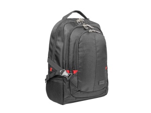NATEC NTO-1703. Backpack type: Casual backpack, Product main colour: Black, Style: City. Width: 190 mm, Depth: 345 mm, Height: 465 mm. Material: Polyester