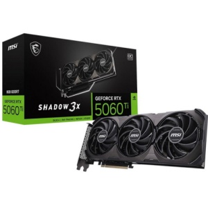 Placa video MSI GEFORCE RTX 5060TI 8G SHADOW 3X OC CLASSIC