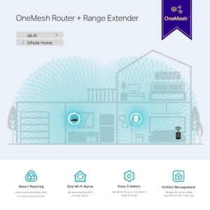 Range Extender TP-LINK RE300, AC1200, OneMesh™, Dual-Band, Smart Roaming - Img 8