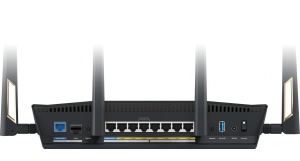 Router Asus Dual-Band RT-BE98U, WIFI-7, Standarde wireless: IEEE 802.11a, IEEE 802.11b, IEEE 802.11g, WiFi 4 (802.11n), WiFi 5 (802.11ac), WiFi 6 (802.11ax), WiFi 7 (802.11be), IPv4, IPv6, Segment Produs: BE7200, Viteza wireless: 1376+5764 Mbps, 4 x - Img 3