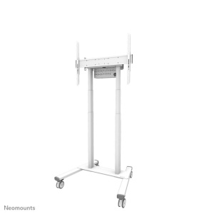 Stand mobil motorizat Neomounts by Newstar, 37"-100", 110 kg, VESA 800x600, alb - Img 9