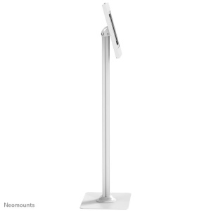 Stand podea mobil/fix pentru tablete Neomounts FL15-650WH1; pentru display-uri cu diagonale 9,7"-11", sistem de prindere VESA 75x75~75x75, tilt +75°, rotate 90°, inaltime reglabila manual 1110-1260mm; culoare alb. Garantie 5 ani - Img 6