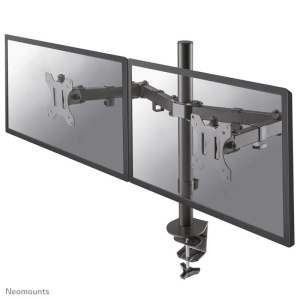 Suport Monitor de Birou Dual, Neomounts by Newstar FPMA-D550DBLACK, 10" - 32", VESA 100x100, suporta pana la 8kg, negru - Img 3