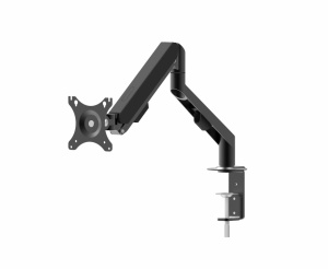 Suport monitor Serioux MM1101, tip: arc cu gaz, reglarea poziției unghiului de înclinare: -45 / + 90 °, pivotant: 180 °, rotatie pentru ambele brate: 360 °, VESA: 75x75mm & 100x100mm, greutate maxima suportata: 9 kg, compatibilitate: 10"-30" - Img 2
