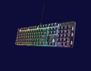 Tastatura mecanica Trust GXT 871 Zora, USB 2.0. nr taste 104, negru - Img 3