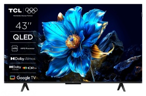 Televizor TCL QLED 43P7K, 108 cm, Smart Google TV, 4K, Clasa F - Img 1