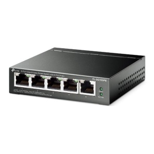 "5-Port Gigabit Easy Smart Switch with 4-Port PoE+ PORT: 4× Gigabit PoE+ Ports, 1× Gigabit Non-PoE Ports SPEC: 802.3at/af, 65 W PoE Power, Desktop Steel Case FEATURE: PoE Auto Recovery, MTU/Port/Tag-based VLAN, QoS, IGMP Snooping, Web/Utility Management, - Img 2