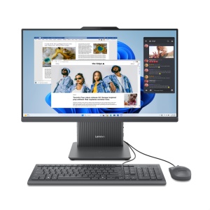 All-in-One Lenovo IdeaCentre AIO 24ARR9 23.8" FHD (1920x1080) IPS Anti-glare 250nits, 100Hz, 99% sRGB, hardware low blue light, 3-side borderless, non-touch, AMD Ryzen™ 5 7535HS (6C / 12T, 3.3 / 4.55GHz, 3MB L2 / 16MB L3), video Integrated AMD Radeon™