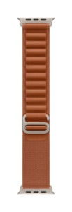 Apple Watch 49mm Terra Cotta Alpine Loop - Small - Natural Titanium Finish - Img 2