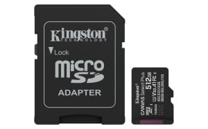Card de Memorie MicroSDXC Kingston512GBCanvas Select PlusCu Adaptor