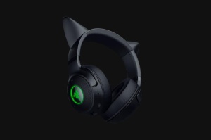 Casti Razer Kraken Kitty V2 Bluetooth 5.2Quartz Edition, interfata USB- A, sensibilitate 92.5 dB SPL / mW @ 1kHz si sensibilitate microfon 42 dBV /Pa, negru - Img 4