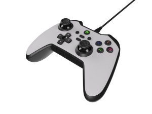Controller cu fir Genesis Mangan 300, tip Analog/Digital, interfata USB, numar butoane 19, lungime cablu 200 cm, compatibilitate PC, ROG Ally, Nintendo Switch, Steam Deck, alb - Img 4