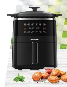 FRITEUZA CU AER CALD SI GRILL HEINNER VastCook HAFG-B5BK2600 - Img 7