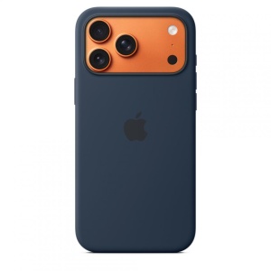 iPhone 17 Pro Max Silicone Case with MagSafe - Midnight - Img 2