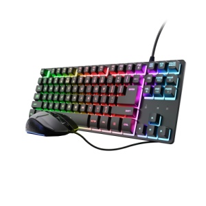 Kit mouse + tastatura Trust GXT 798T 2-IN-1, negru