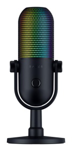 Microfon Razer Seiren V3 Chroma RGB USB, frecventa raspuns 20 Hz - 20000 Hz, sensibilitate -34 dB, negru - Img 5