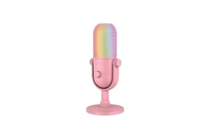 Microfon Razer Seiren V3 Mini Chroma RGB USB, frecventa raspuns 20 Hz - 20000 Hz, sensibilitate 110 dB (THD > 1% at 1 kHz), negru - Img 4