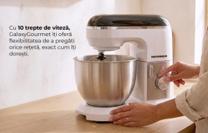 Mixer planetar Heinner GalaxyGourmet HPM-1010WHBK - Img 8