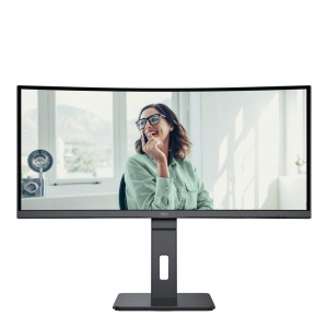 Monitor Gaming AOC CU34P3CV, 34", 3440 x 1440 pixeli, Black, 3 ani Garantie - Img 2