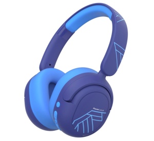 PowerLocus Casti pentru copii wireless Lion Kids Blue - Img 2