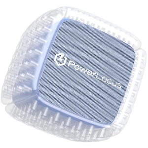 PowerLocus Set Boxa portabila Aero Bluetooth cu microfon wireless Albastru (waterproof) - Img 4