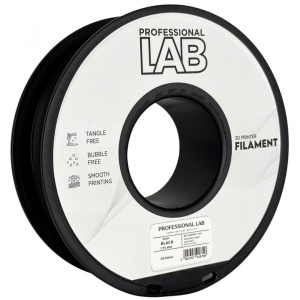 PROF. LAB 3D FILAMENT 1KG PLA+ BLACK, Diametru: 1.75mm, Greutate: 1kg, Temperatura duza: 200C – 220C, temperatura platforma printare: 50C – 60C, culoare: Negru, PLA+ este o versiune revizuita a PLA standard, mai durabil, mai putin casant, rezistenta mai - Img 3