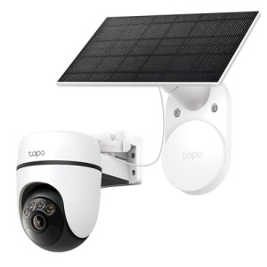 Solar Cam 2K Pan/Tilt (2-Cam Kit) HB112, 1/2.8" CMOS Sensor, 2× 850nm IR LED, 2× LED(Color Temperature: 3000K), Pan Mechanical Range: 340° (360° Pan Coverage), Tilt Mechanical Range: 90° (130° Tilt Coverage)
