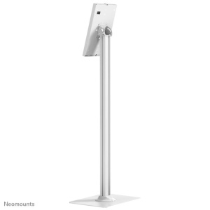 Stand podea mobil/fix pentru tablete Neomounts FL15-650WH1; pentru display-uri cu diagonale 9,7"-11", sistem de prindere VESA 75x75~75x75, tilt +75°, rotate 90°, inaltime reglabila manual 1110-1260mm; culoare alb. Garantie 5 ani - Img 7