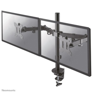 Suport Monitor de Birou Dual, Neomounts by Newstar FPMA-D550DBLACK, 10" - 32", VESA 100x100, suporta pana la 8kg, negru - Img 4