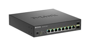 Switch D-Link DMS-1250-10SPL, 8 porturi Gigabit, 2 porturi SFP+, Protocol 802.3bt+802.3af/at, rackabil - Img 3